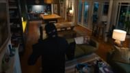 An image of the masked intruder from the movie (Image via X/@Drop Movie)